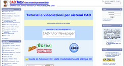 Desktop Screenshot of cad-tutor.com